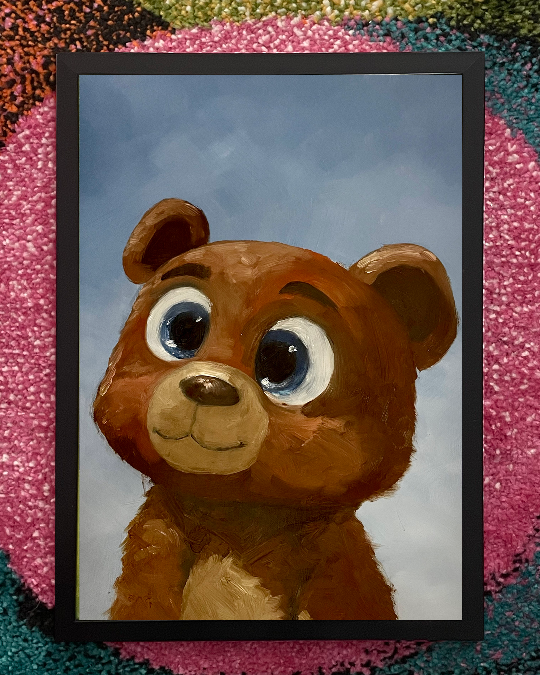 BrownBearCarpetBlack